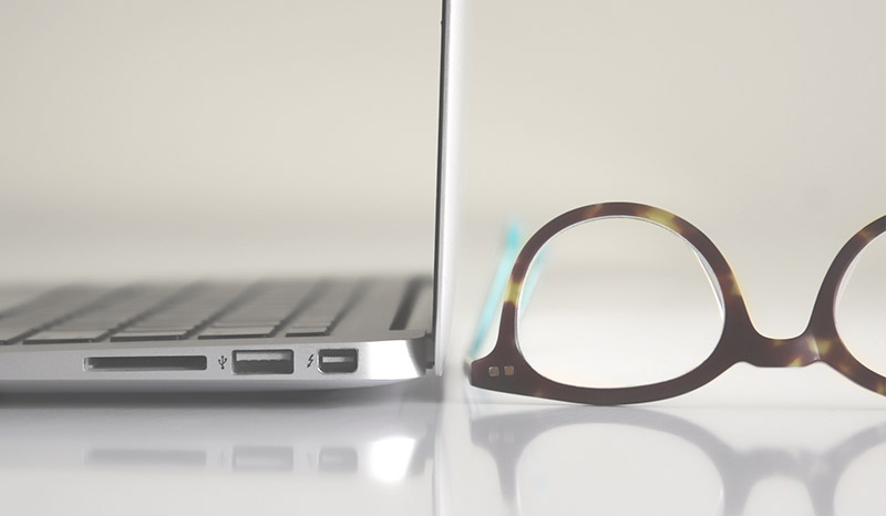 Lentes para tareas con pantallas y distancia intermedia